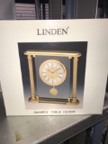 Linden Quartz table clock