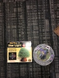 Garden step stone & Chia Tree with Star light