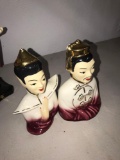 2- oriental figurines