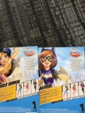 2- DC Super Hero girls Wonder Woman -Batgirl