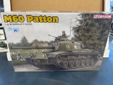 M 60 Patton army tank model kit