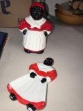 Aunt Jemima ceramic bank & spoon holder