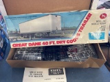 Great Dane,40 foot dry goods trailer model kit