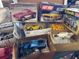 six GM models build started kits
