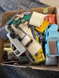 three full boxes of model kit parts