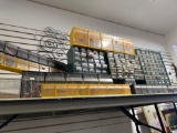 10 parts bin holders, full model car parts