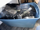 large tote of car cases for display