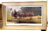 Secure the crossing, print, signed and numbered