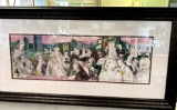 Leroy Nieman, 1988 framed picture signed