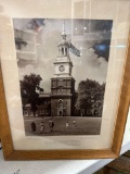 vintage photo of Henry Ford Museum framed