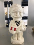 Vintage KFC Col. Sanders plastic fried chicken bank