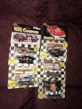 5- racing Champions Nascar stock cars 1/64 scale Robert Pressley-Donnie Allison-Harry Gant-Rodney
