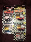5- racing Champions collectors series Nascar stock cars Buddy Baker-Dick Brooks-Leeroy
