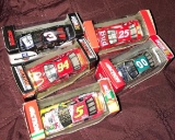 5- Action 1/64 Nascar stock cars Ken Schrader-Dale Earnhardt-Buckshot Jones-Terry Labonte-bill