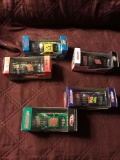 5- Action 1/64 Nascar stock cars Bobby Labonte-Jeff Gordon-Dale Earnhardt Jr.-Terry Labonte-Kerry