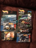5- HotWheels racing 1/64 scale