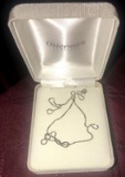 14kt white gold necklace