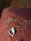 Sterling silver necklace 9.25