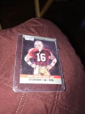 Joe Montana NFL Pro set MVP super Bowl XIX no. 19 football trading card