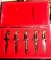 5- vintage animal head mini knives set