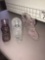 3- crystal glass slippers