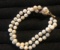 14k 2- strand Pearl bracelet 1.5 grams
