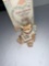 calico kittens, 1993 kitten, angel reading book hanging ornament