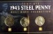 1943 Steel penny mint collection