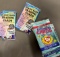 eight beanie baby trading card wax packs
