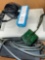 Xbox 360 system power supply, six controllers, miscellaneous accessories