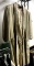 Creamy white mens leather jacket small