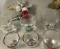 6- advertising shot glasses-4- bottle pourers
