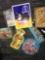Box of paper products/cat memorabilia