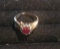 10 kt Ruby/diamonds ring 3.1 grams