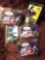 5- action 1/64 scale dragsters-stock cars