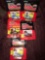 5- Racing Champions Nascar craftsman truck 1/64 scale Jimmy Hensley-Rick Carelli-Bob Brevak-Mike