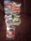5- Lionel Nascar Authentics 1/64 scale stock cars Ryan Newman-Trevor Bayne-Carl Edwards-Dale