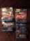 5- HotWheels pro racing 1:64 scale pit crews Bill Elliott-Joe Nemechek-Terry Labonte-Derrike