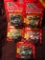 5- Racing Champions Nascar stock cars 1:64 scale Jeff Gordon-Terry Labonte-Joe Nemechek-Ricky