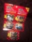 5- Racing Champions Nascar stock cars 1/64 scale Ernie Irvan-Dale Jarrett-Jeff Burton-Richard