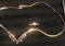 Gold plated necklace & ring