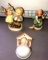 3- vintage Hummel Globel figurines