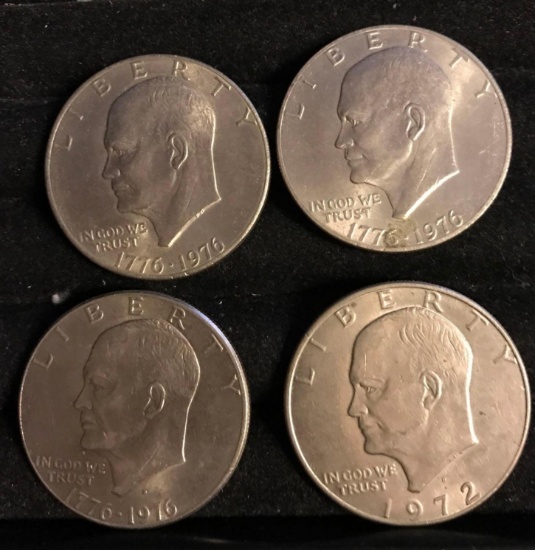 4- Eisenhower dollars
