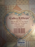 1993 calico kittens, in box
