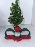 calico kittens, itty-bitty kitties Christmas tree displayer