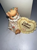 calico kittens, kitten, signage, figurine, plaque 1992