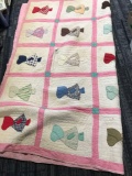 Antique quilt 65 in x 66 in
