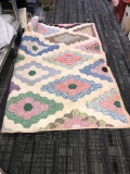 Antique quilt 63 in x 74 in