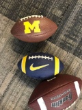 3- footballs