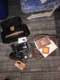 Star camara-Polaroid sx-70 Land camara-imperial-Nikon lens-empty camara case